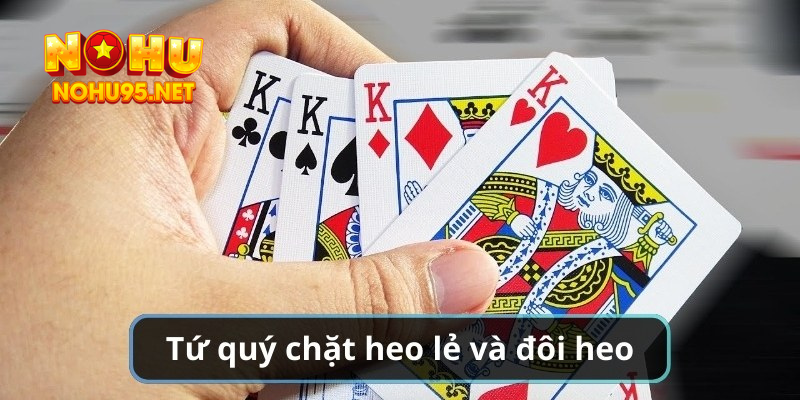 Sử dụng bộ 4 để chặt heo lẻ hoặc một đôi đơn giản