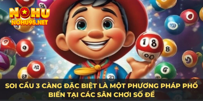 Soi cầu 3 càng đặc biệt là một phương pháp phổ biến tại các sân chơi số đề